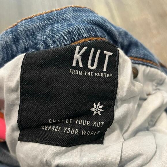 Kut From The Kloth Mia High Rise Fab Ab Toothpick Skinny Jeans Blue Size 18 - Picture 10 of 12